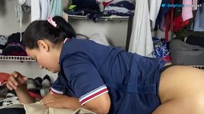 Please Don't Cum! Girl Gets Fucked After Her Boyfriend's Party