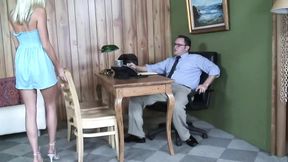 Fresh pussy Eden Adams a whore with blonde hair loves to