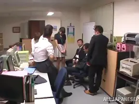 Seductive Office Lady Mihono Gets Loaded with Massive Cumshot
