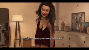 My Bimbo Dream - Sexy Stepmom Shows Me Her Perfect Fake Tits While I Work
