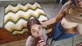 Amateur Big-breasted Woman Asks Me to Film Her and Ends up Enjoying My Big Cock