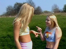 Angelique and Eline having lesbian sex