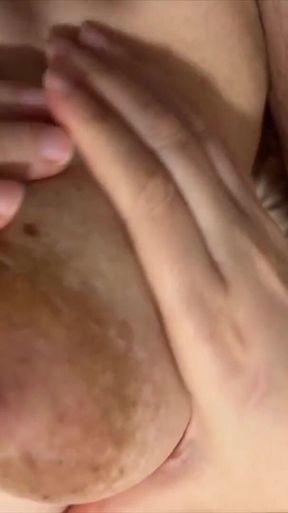 Full Video: Titfuck with Tits Milking and Massive Load of Cum on Her Tits, Lingerie Fuck and Lactating Nipples