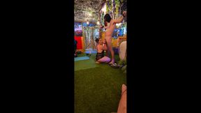 wife fucks a stranger in front of her husband then he cleans up the strangers cum