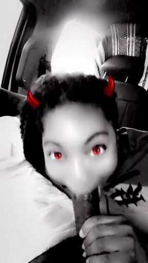 Happy Thanksgiving for This Big Black Cock Deep in My Throat First Thing in the Morning Sloppyhead