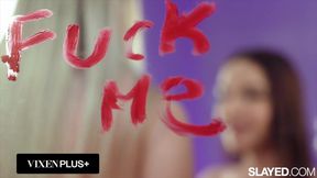 SLAYED Insatiable Cuties Rissa May And Sky Wonderland Scissor Until They Cum