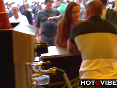 Emilios Big Cock Fucks Amirah In Public