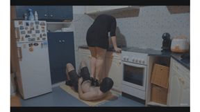 Iron High Heels Shoes Trample