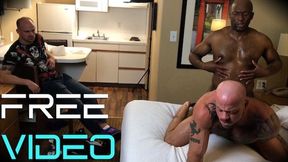 Hefty Dark-hued Manmeat Breeds My Beau's Willing Milky Fuck hole
