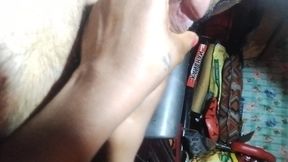 Massage Sister-in-law with Oil.