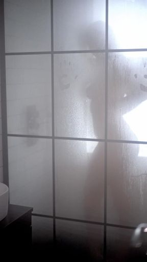 Steamy Shower BJ & Fuck