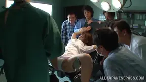 Minami Kojima Gets Her Asian Pussy Toyed to Orgasm by Multiple Guys