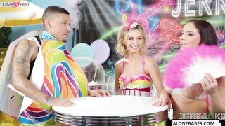 Sweet Like Candies - Hot Blonde Teen Fucked Hard By Step-Brother's Friend