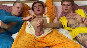 full video guys fought together but then decided to fuck their cute friend, fucked and cam