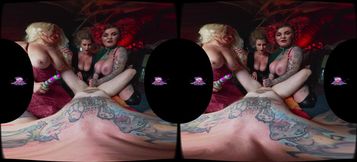 Perverted sluts VR smutty adult video