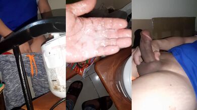 Getting hot so I just make to cum immediately