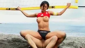 Tall Japanese Volleyball Beauty – Steamy Asian Sex Action Unfolds