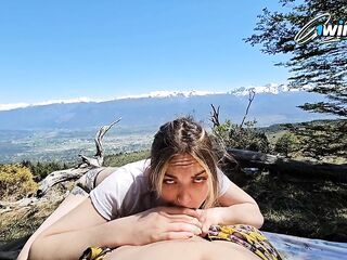 Mi hermanastro me lleva de campamento y me ACABA ADENTRO mientras monto su GRAN VERGA