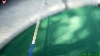 Racy and wild pussy drilling