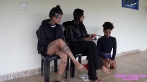 MARIA and SUSAN - Our feet are like candy for you! (4K)