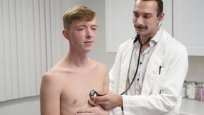 Twink isn’t just here for a routine check-up—he wants something much more risqué!