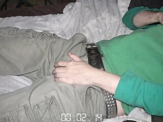 Watching Porn Quarentine Session. Jizz flow #9 Angle two