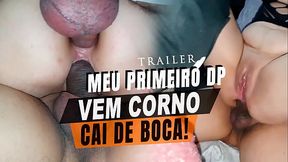 Trailer: Minha primeira DP - Arrombada na frente do Marido Corno | Cristina Almeida