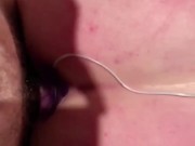 Sex Slave gets caned and fuck at the same time