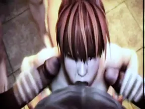 Big-titted mature beauties get gangbanged and creampied