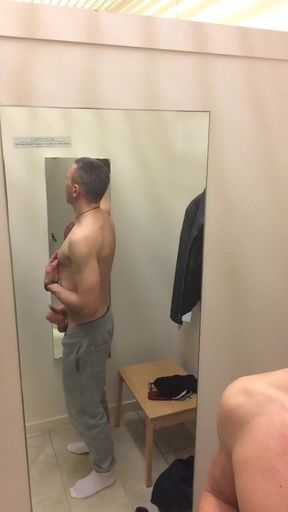 Caught Wanking in Fitting Room