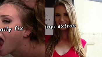 Ashley Lane's Kitchen Domination - British Blonde Succumbs to Maledom