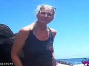 Pit Stops - Pissing on my Maui hike - Pissing MILF Joanna Meadows - NaughtyJoJo