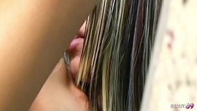 Latin Tranny Secretly Fucked Anally in the Bathroom