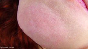 Hot Tongue Show & Wet Licking