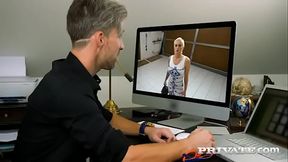 Busty Agent Infiltrates Hacker