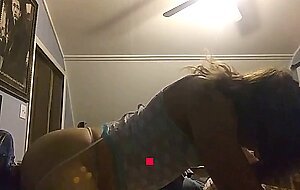 Sissy Kayla vs two dildos