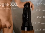 First Ride on the Massive Mr. Hankey's Ogre XXL Dildo 201129