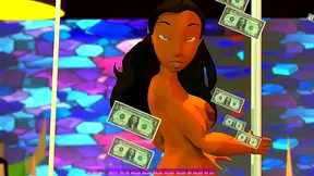 Black Beauty and Latina Heat Collide in Steamy Strip Club Showdown