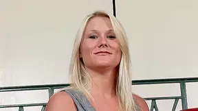 Big boobed blonde MILF fucked and creampied