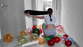 sweaty hands vs. underinflated balloons