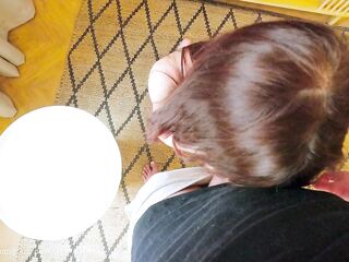 I banged my redhead roommate during the time that that babe was dusting the apartment