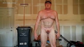 simscristian05 - update #606 - naked on foot in the open garage - sheer - may 20, 2026