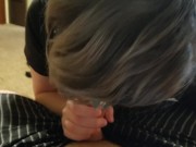 emo slut strips, grinds, and teases cock