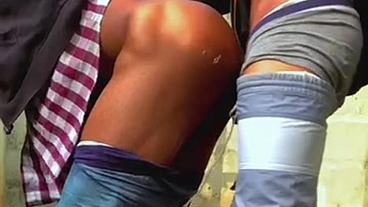 Fucked him behind the hostel