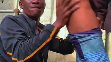 Fucked him behind the hostel