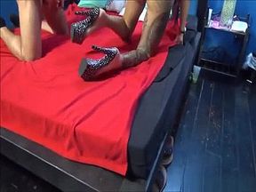 Amazing German slut drilled by a horny guy very hard