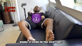 Toes Curl on My Big Feet When I Shoot Around My Alpha Semen