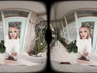 VR Bangers: Hawt Blond Sucks And Bangs During Romantic Getaway In A Country Cottage - VR Porn
