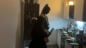 Kinky Kitchen Encounter: Fetish Babe Dominates Her Friend