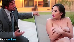 Kinky Babe Seduces Her Friends Stepdad After He Gets Hard Looking At Her Juicy Tits With Karlee Grey And Tommy Gunn